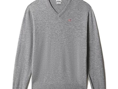 Napapijri Herren Pullover Davamand V3 Grey M Online