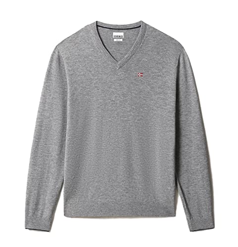 Napapijri Herren Pullover Davamand V3 Grey M Online