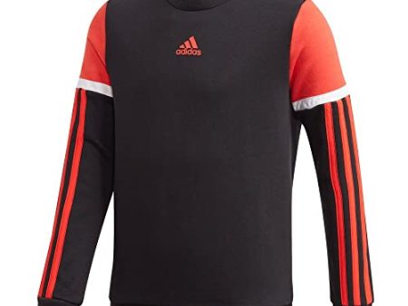 Adidas Unisex Kinder Bold Sweatshirt, Black Hirere, 176 Discount