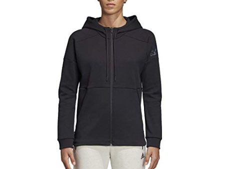 adidas Damen ID Stadium Hoodie, Black Black, XS Sale