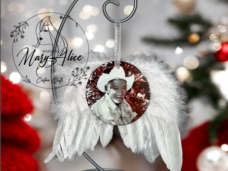 Personalized Ornament with Wings Discount