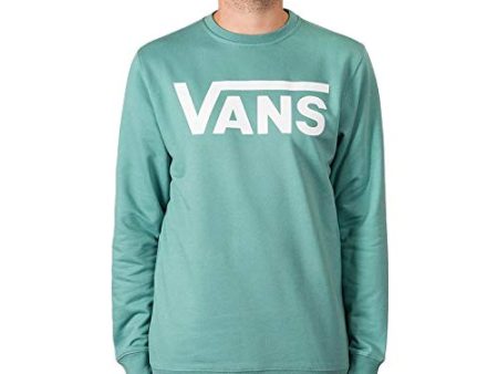 Vans Herren Classic Crew II Sweatshirt, Waterfall, L Fashion