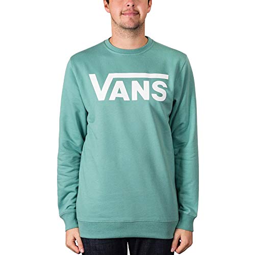 Vans Herren Classic Crew II Sweatshirt, Waterfall, L Fashion