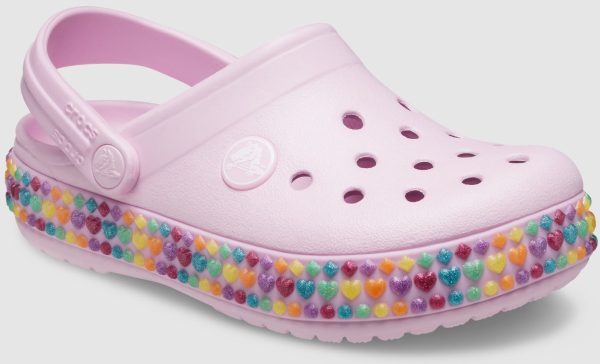 Kids’ Crocband Gem Band Clog - Pink Online Hot Sale