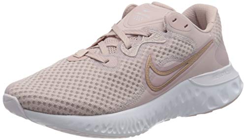 Nike Damen Renew Run 2 Running Shoe, Champagne Metallic Red Bronze-Light Violet-White, 36.5 EU on Sale