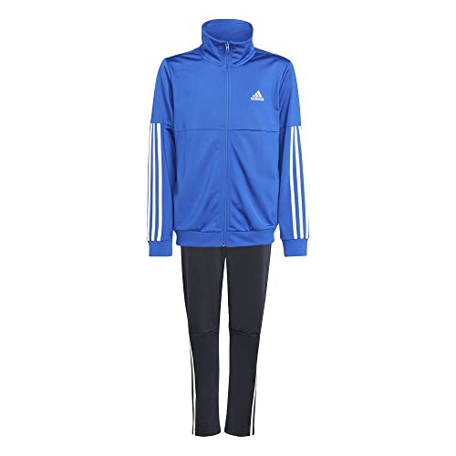 adidas Jungen B Team Ts Tracksuit, Top Bold Blue White Bottom Legend Ink F17 White, 15 anni Cheap