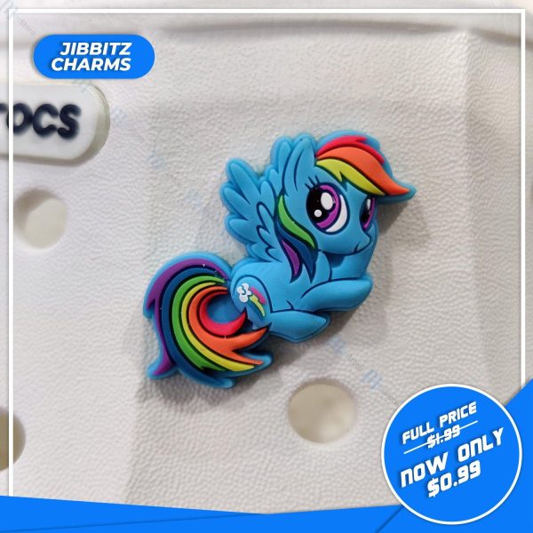 Jibbitz - My Little Pony - Rainbow Dash on Sale