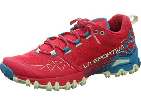 LA SPORTIVA W Bushido Ii GTX Pink - Gore-Tex Wasserdichter Leichter Damen Gore-Tex Schuh, Größe EU 42 - Farbe Cerise Supply