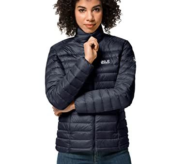 Jack Wolfskin Damen JWP DOWN W Winddichte Daunenjacke, Night Blue, S Online Sale