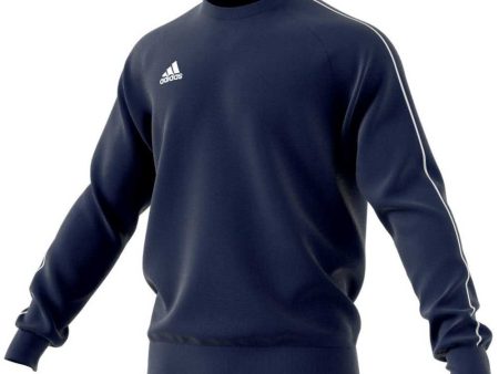 adidas Jungen Core 18 Sweatshirt, Blu_bianco, 15A EU For Sale