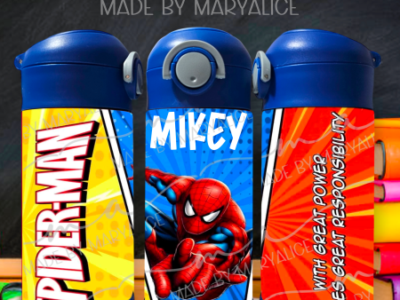 Spidey 12oz Water Bottle For Sale