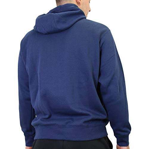 Nike Herren Sportswear Club Fleece Hoodie, Midnight Navy Midnight Navy White, XL Online Sale