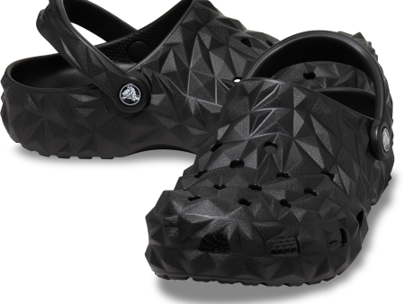 Authentic Crocs Classic Geometric Clog - Black Online