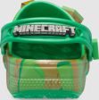 Authentic Limited Edition Kids  Minecraft Elevated Clog - Multi Discount