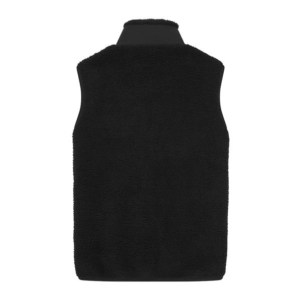 Black Sherpa Vest on Sale