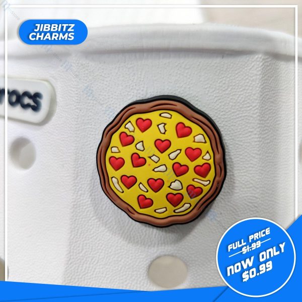 Jibbitz - Pizza For Discount