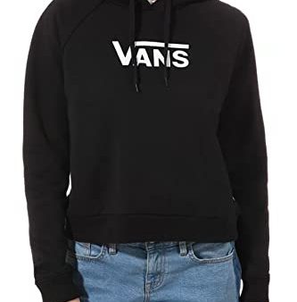 Vans Flying V Ft Boxy Hoodie - Black Größe: M Farbe: BLK Supply