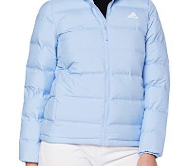 adidas Womens DZ1503_L Jacket, Blue, L on Sale