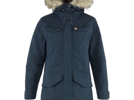 Fjallraven 86369-555 Nuuk Parka W Nuuk Pro Parka W Jacket Damen Dark Navy Größe M For Cheap