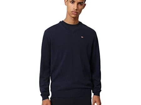 Napapijri Herren Pullover Davamand V3 Blue Marine S on Sale