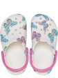 Kids’ Crocs Classic Butterfly Clog - White Online