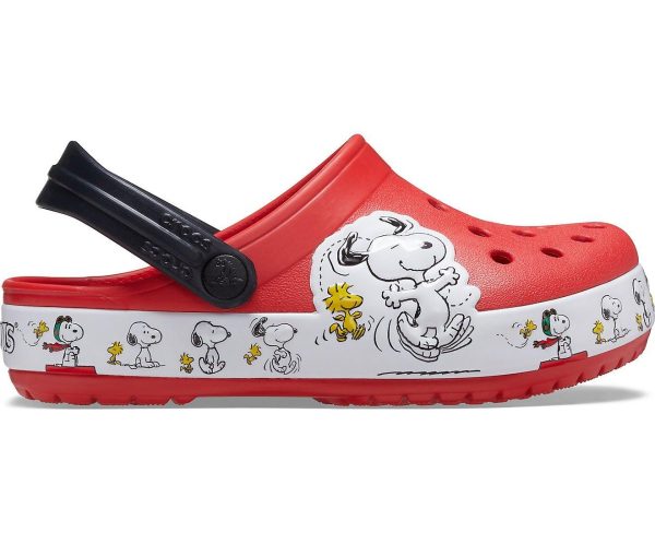 Authentic Kids  Crocs Fun Lab Snoopy® Woodstock® Clog For Sale