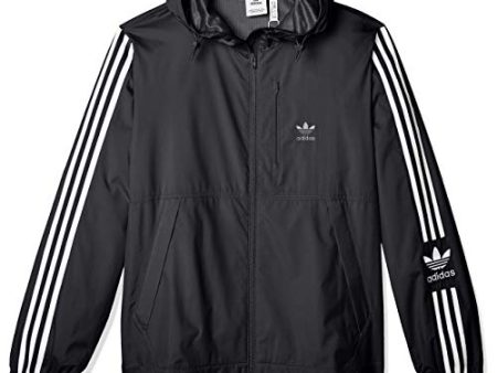 Adidas Herren Lock UP WB Sport Jacket, Black, XS Online Hot Sale