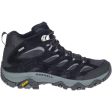 Merrell Herren Moab 3 Mid GTX Wanderschuhe, Black Grey, 43.5 EU Fashion