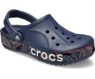 Crocs Bayaband Bandana Print Clog - Navy Online Hot Sale