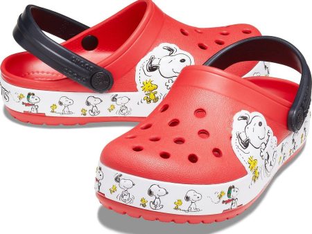 Authentic Kids  Crocs Fun Lab Snoopy® Woodstock® Clog For Sale