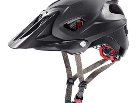 uvex quatro integrale - extrem leichter MTB-Helm für Damen und Herren - individuelle Größenanpassung - verstellbarer Schirm - black matt - 52-57 cm Online