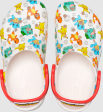 Authentic Limited Edition Kids  Classic Pokemon Clog - White  Multi Cheap