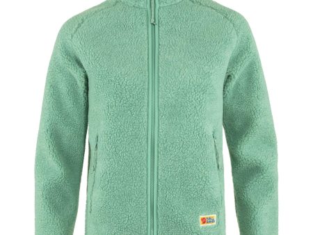 Fjallraven 84789-676 Vardag Pile Fleece W Vardag Pile Fleece W Sweatshirt Damen Aloe Green Größe M on Sale