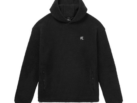 Black Sherpa Hoodie Fashion