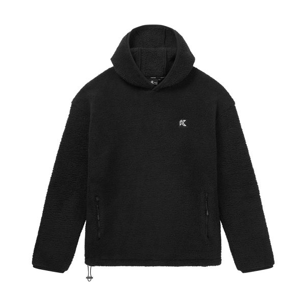 Black Sherpa Hoodie Fashion