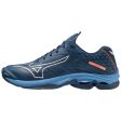 Mizuno Unisex Wave Lightning Z7 Handballschuhe, Darkdenim White Bluejasper, 45 EU Online Sale