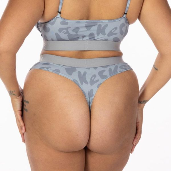 Liquid Grey Thong Hot on Sale