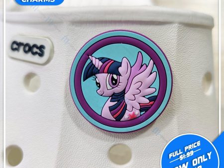 Jibbitz - My Little Pony - Twilight Sparkle - Round For Cheap