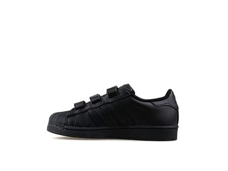 adidas Superstar Sneaker, Core Black Core Black Core Black, 34 EU For Sale