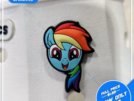 Jibbitz - My Little Pony - Rainbow Dash - Head Online