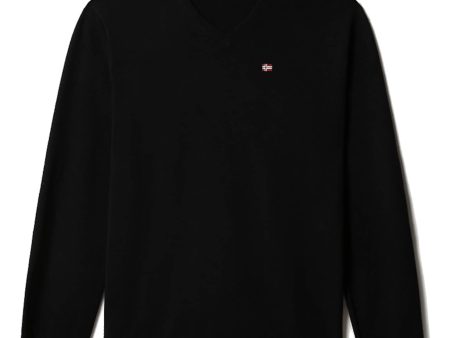 Napapijri Herren Pullover Davamand V3 Black M For Sale