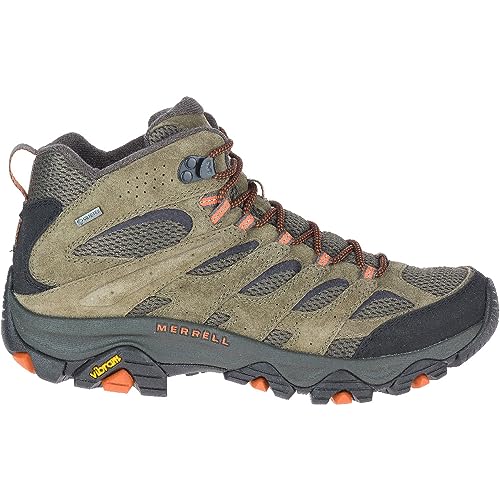 Merrell Herren Moab 3 Mid GTX Walking-Schuh, Olive, 43 EU Discount